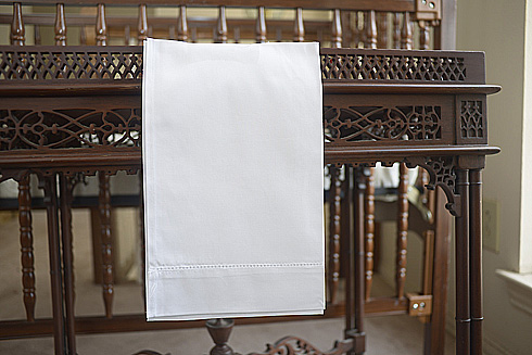 Cotton Hemsttich Guest Towels. 14"x22" Extra Heavy Cotton